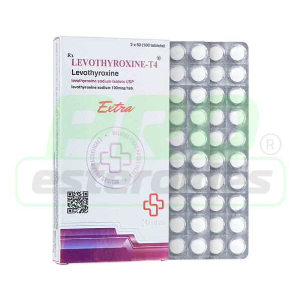 Levothyroxine-T4 100 mcg (100 comprimidos) Beligas