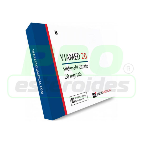 Viamed 20 mg (50 comprimidos) Deus Medical