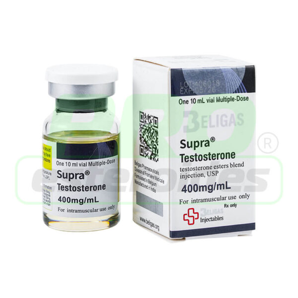 Supra Testosterone 400 mg/ml (1 frasco) Beligas