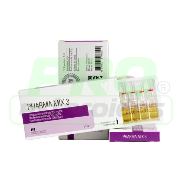 Pharma Mix 3 500 mg/ml (10 ampollas) Pharmacom Labs
