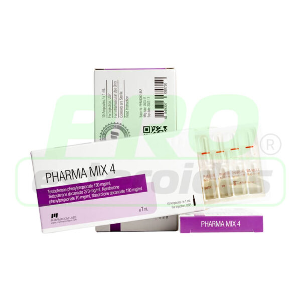 Pharma Mix 4 600 mg/ml (10 ampollas) Pharmacom Labs