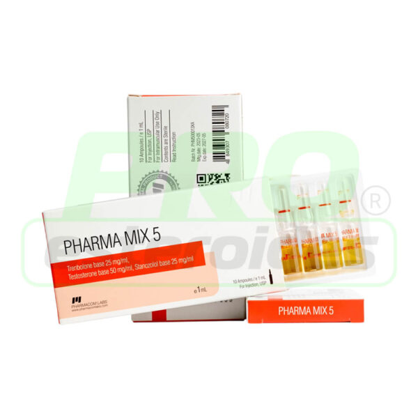 Pharma Mix 5 100 mg/ml (10 ampollas) Pharmacom Labs
