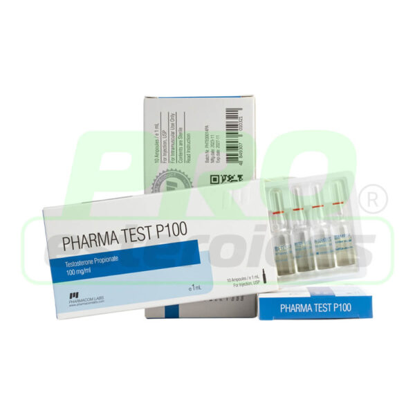 Pharma Test P 100 mg/ml (10 ampollas) Pharmacom Labs