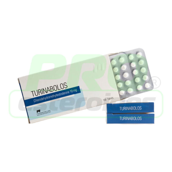 Turinabolos 10 mg (100 comprimidos) Pharmacom Labs