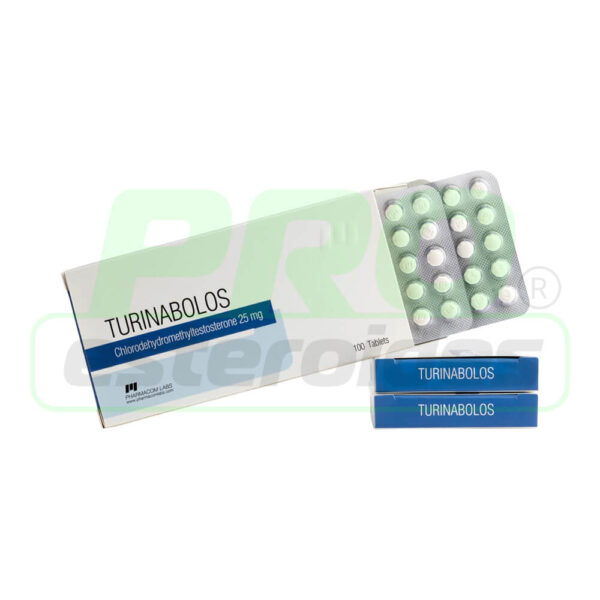 Turinabolos 25 mg (100 comprimidos) Pharmacom Labs