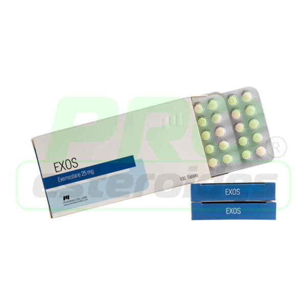 Exos 25 mg (100 comprimidos) Pharmacom Labs