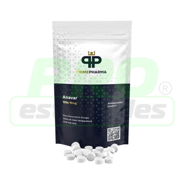 Anavar 10 mg (100 comprimidos) Prime Pharma