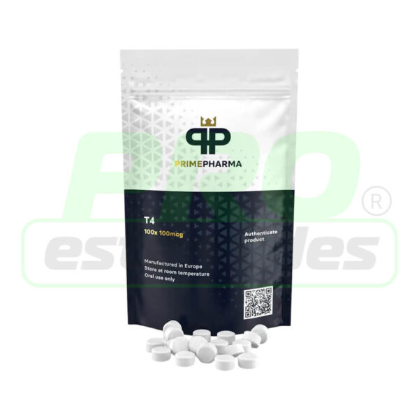 T4 100 mcg (100 comprimidos) Prime Pharma